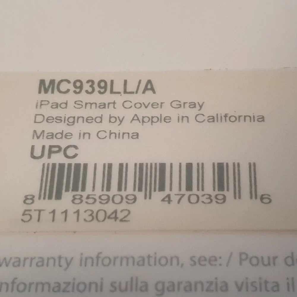 NEW iPad smart cover